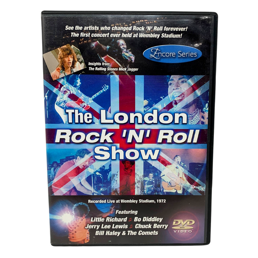 London Rock Roll Show (DVD) Jerry Lee Lewis Music Concert Good Condition!!