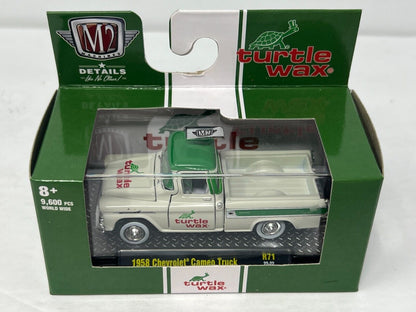 M2 Machines Turtle Wax 1958 Chevrolet Cameo Truck 1:64 Diecast