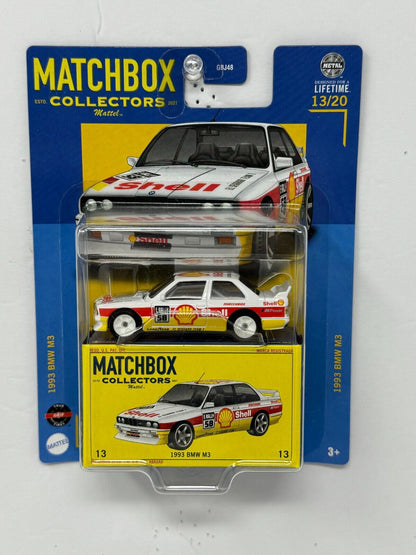 Matchbox Collectors #13 1993 BMW M3 Shell 1:64 Diecast