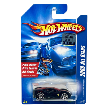 Hot Wheels 2008 All Stars Ferrari 360 Modena 1:64 Diecast 2008 Factory Sealed