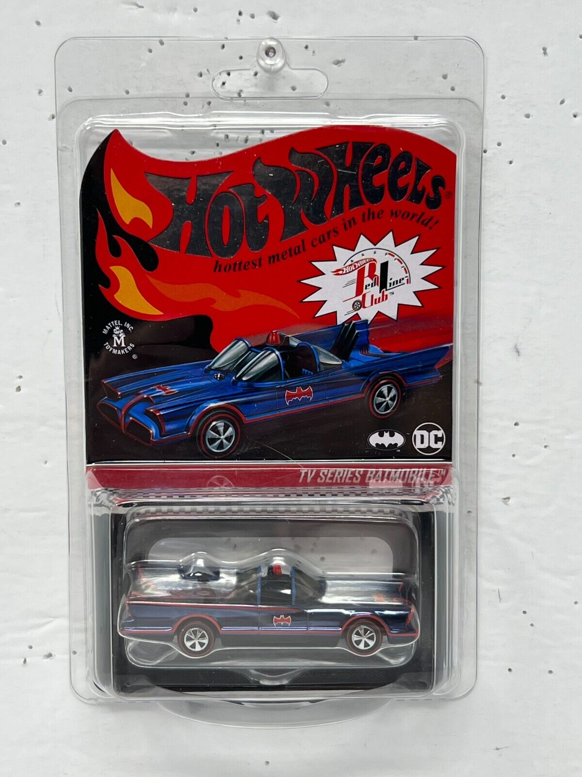 Hot Wheels Batmobile RLC Red Line Club TV Series 1:64 Diecast