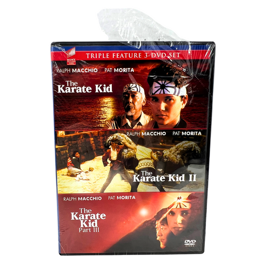 The Karate Kid 3-Movie Collection (DVD) Martial Arts Brand New and Sealed!!!