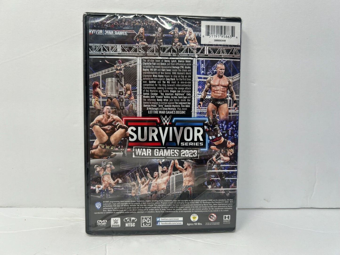 WWE Survivor Series WarGames (DVD) WWE Event Brand New and Sealed!!!