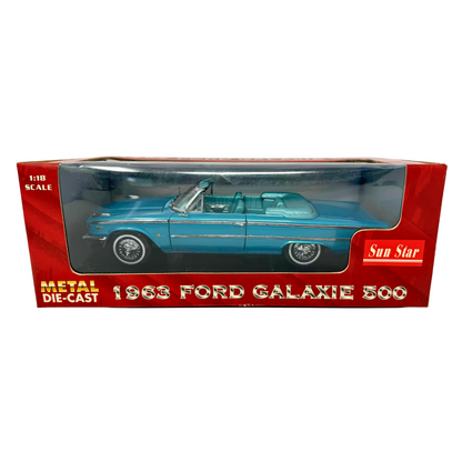 Sun Star 1963 Ford Galaxie 500 1:18 Diecast