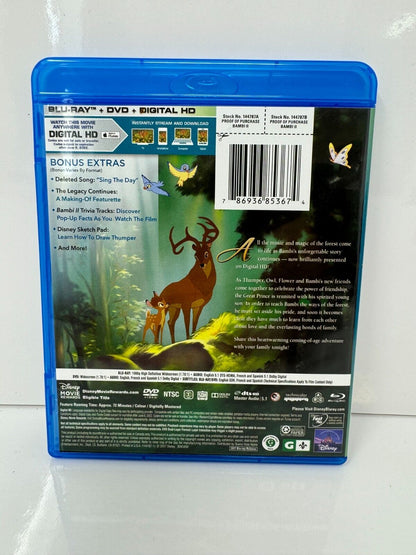 Bambi II (Blu-ray) Disney Good Condition!!!