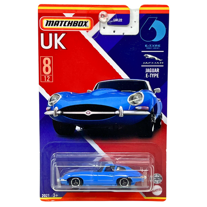 Matchbox UK Jaguar E-Type 1:64 Diecast V2