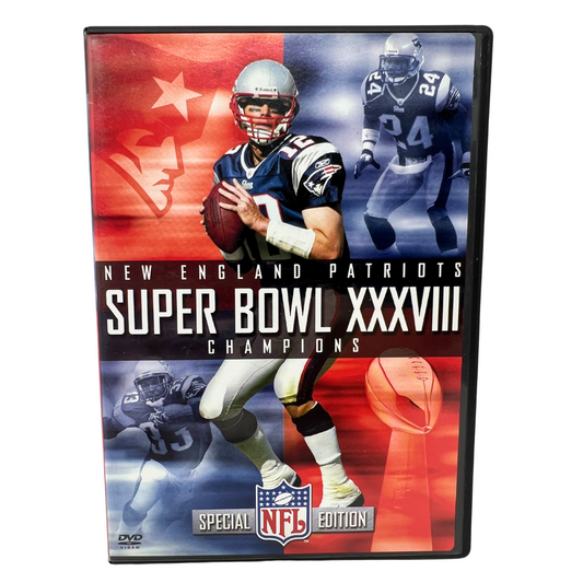 Super Bowl XXXVIII Champions New England Patriots (DVD) Sports NFL