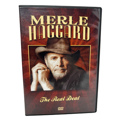 Merle Haggard: The Real Deal (DVD) Music Good Condition!!!