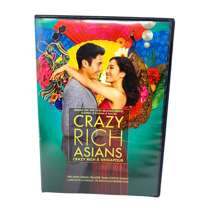 Crazy Rich Asians (DVD) Comedy Movie Good Condition