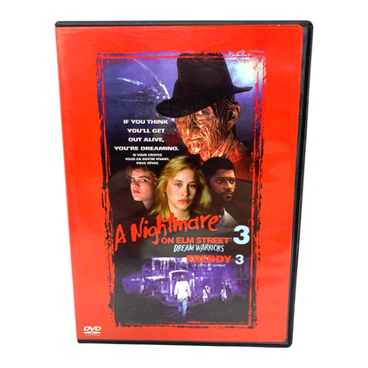 A Nightmare on Elm Street 3 Dream Warriors (DVD) Horror Good Condition!!