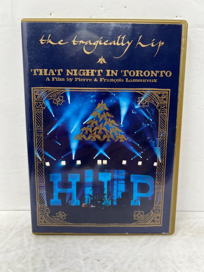 The Tragically Hip That Night In Toronto (DVD) Music Concert Good Condition!!!