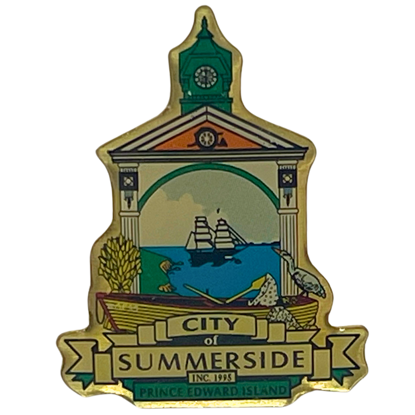 Prince Edward Island PEI Souvenir Cities & States Lapel Pin SP4 V3