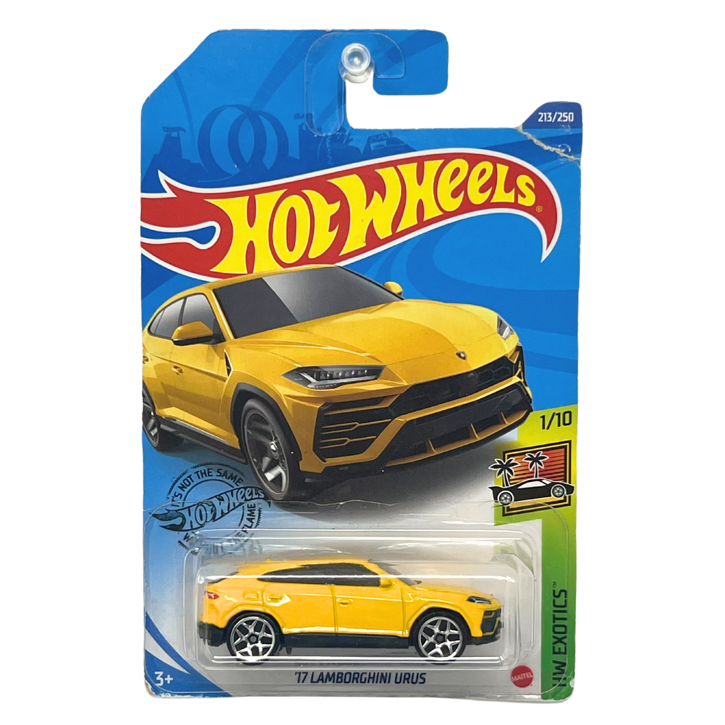 Hot Wheels Factory Fresh 2017 Lamborghini Urus 1:64 Diecast Yellow V2