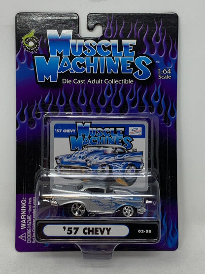 Muscle Machines '57 Chevy 1:64 Diecast