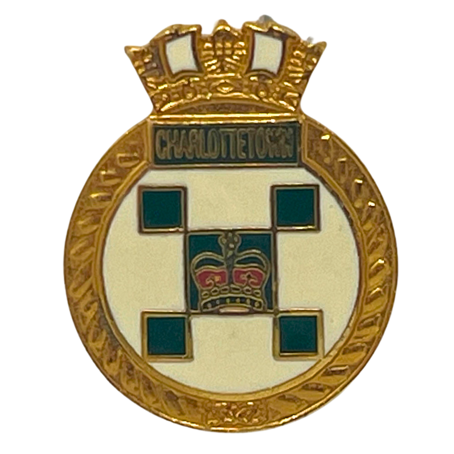 Charlottetown Prince Edward Island PEI Souvenir Cities & States Lapel Pin SP4