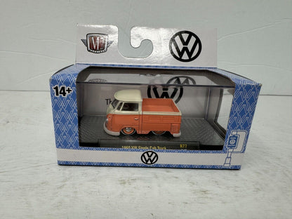 M2 Machines 1960 VW Volkswagen Single Cab Truck 1:64 Diecast