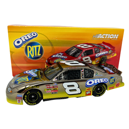 Action Nascar #8 Dale Earnhardt Jr Ritz Oreo Dealers 18K White Gold 1:24 Diecast