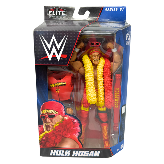 WWE Hulk Hogan Elite Collection Series 91 Wrestling Action Figure Mattel