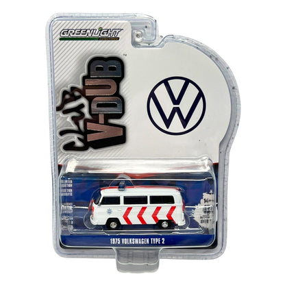 Greenlight Club V-Dub 1975 Volkswagen Type 2 1:64 Diecast V2