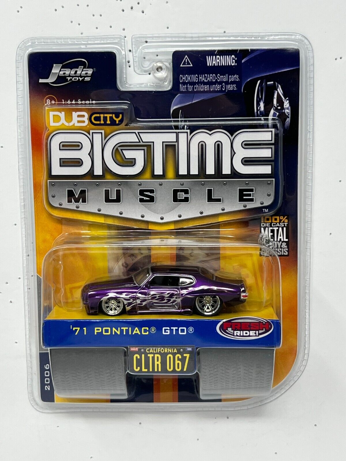 Jada Dub City Bigtime Muscle 1971 Pontiac GTO 1:64 Diecast