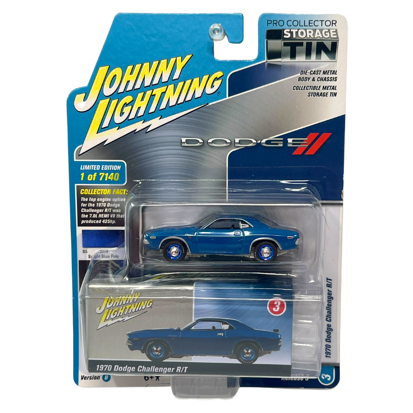 Johnny Lightning 1970 Dodge Challenger RT 1:64 Diecast