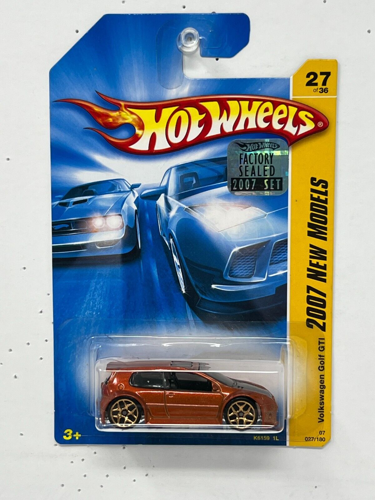 Hot Wheels 2007 New Models Volkswagen Golf GTI 1:64 Diecast Factory Sealed