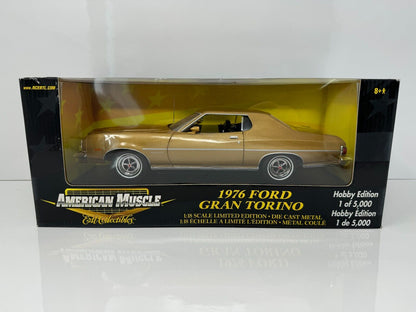 Ertl American Muscle 1976 Ford Gran Torino Hobby Edition 1:18 Diecast 1 of 5000