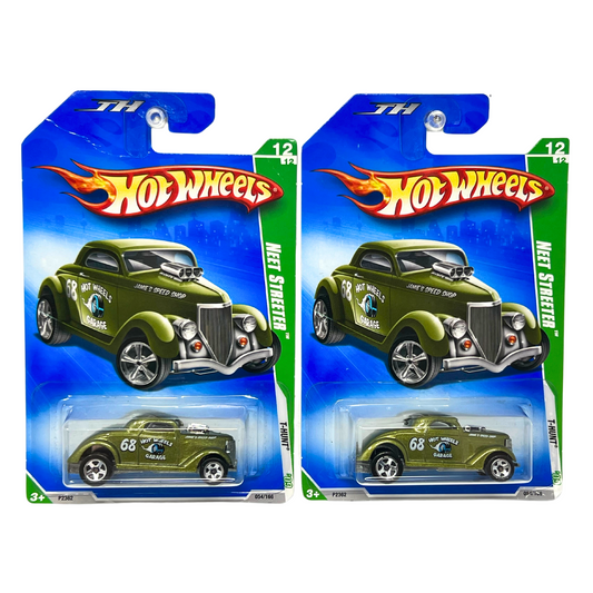 Hot Wheels T-Hunt Neet Streeter 1:64 Diecast Lot of 2