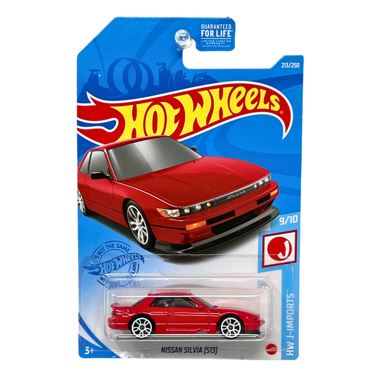 Hot Wheels HW J-Imports Nissan Silvia (S13) JDM 1:64 Diecast Red