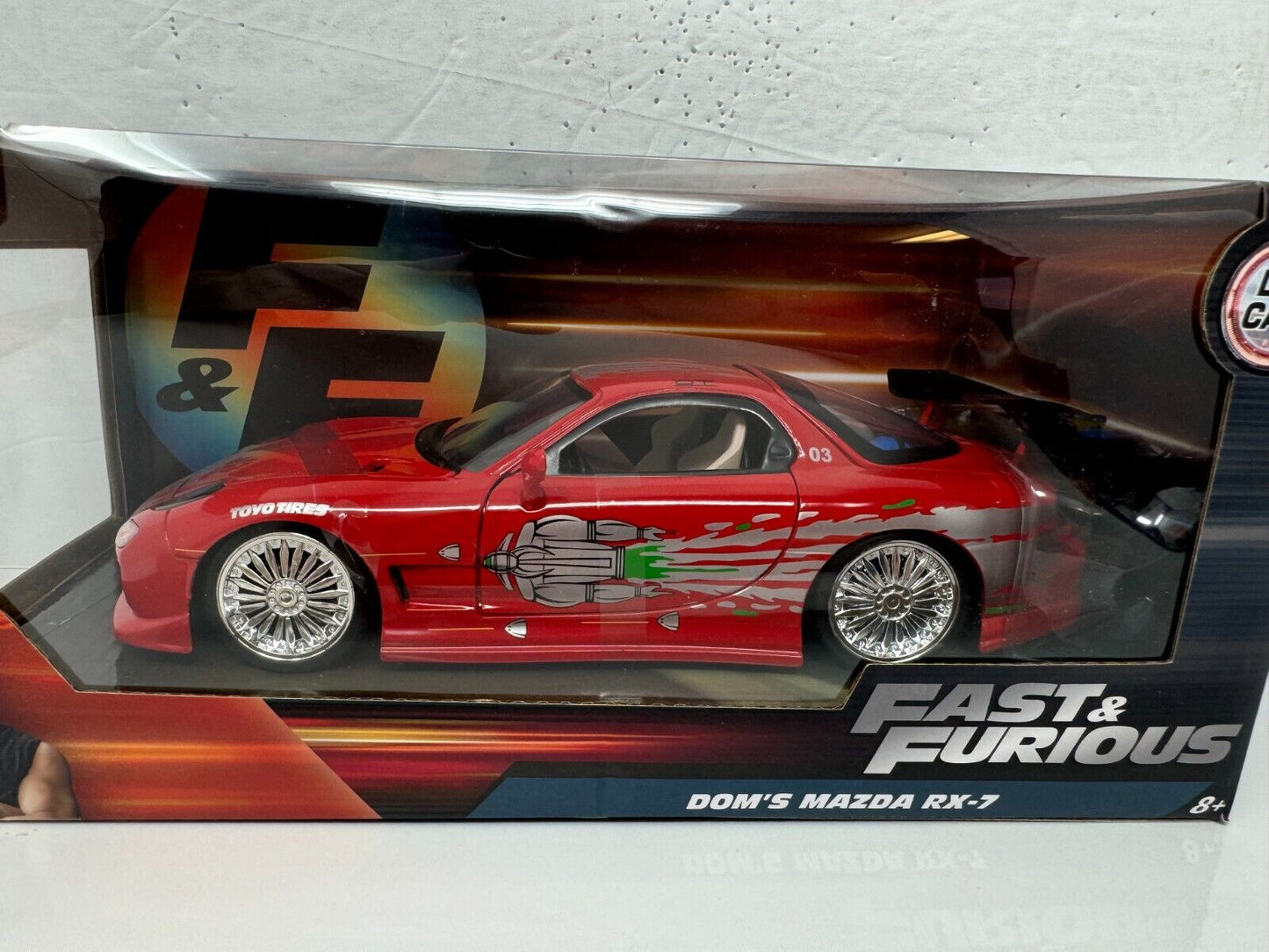 Jada Fast & Furious Dom's Mazda RX-7 1:24 Diecast