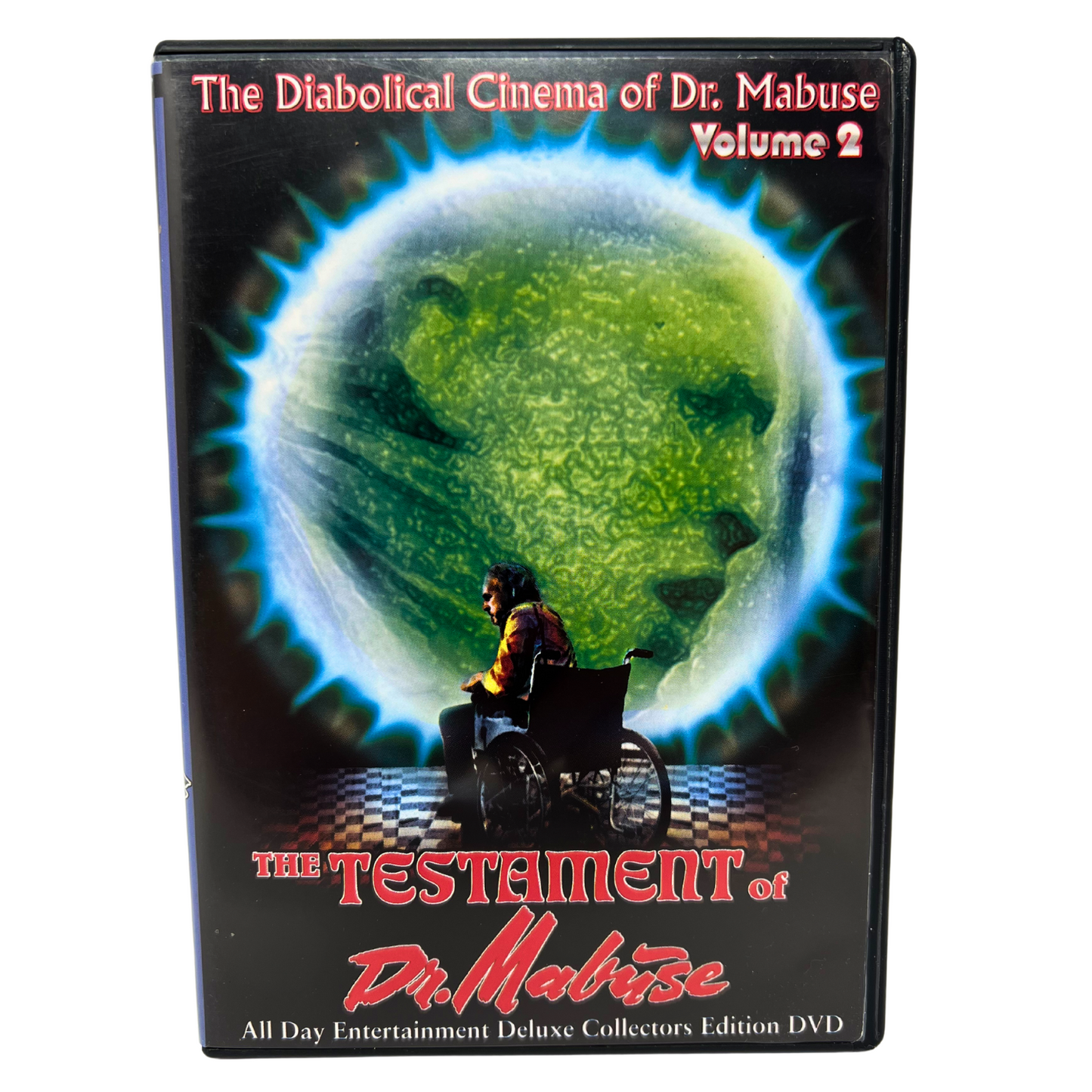 The Testament Of Dr. Mabuse / The Crimes Of Dr. Mabuse (DVD) Crime Good Shape!!!