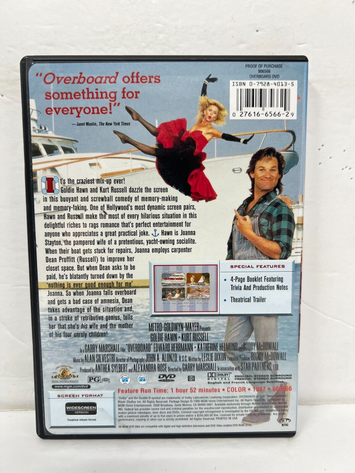 Overboard (DVD) Comedy