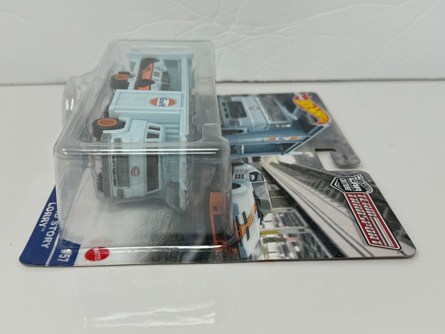 Hot Wheels Premium Team Transport #57 Gulf De Tomaso Pantera Gruppo 1:64 Diecast