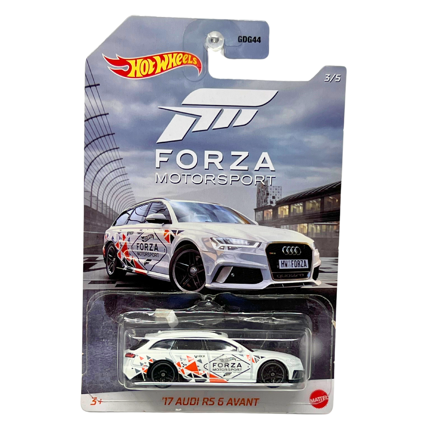 Hot Wheels Forza Motorsport 2017 Audi RS 6 Avant 1:64 Diecast V2