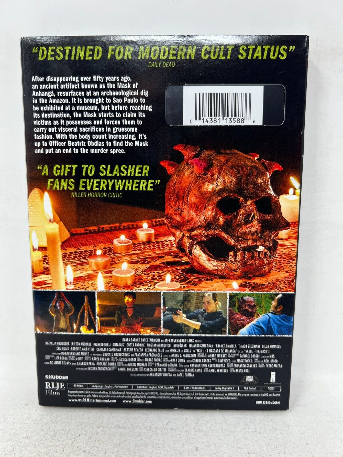 Skull The Mask (DVD) Horror Good Condition!!