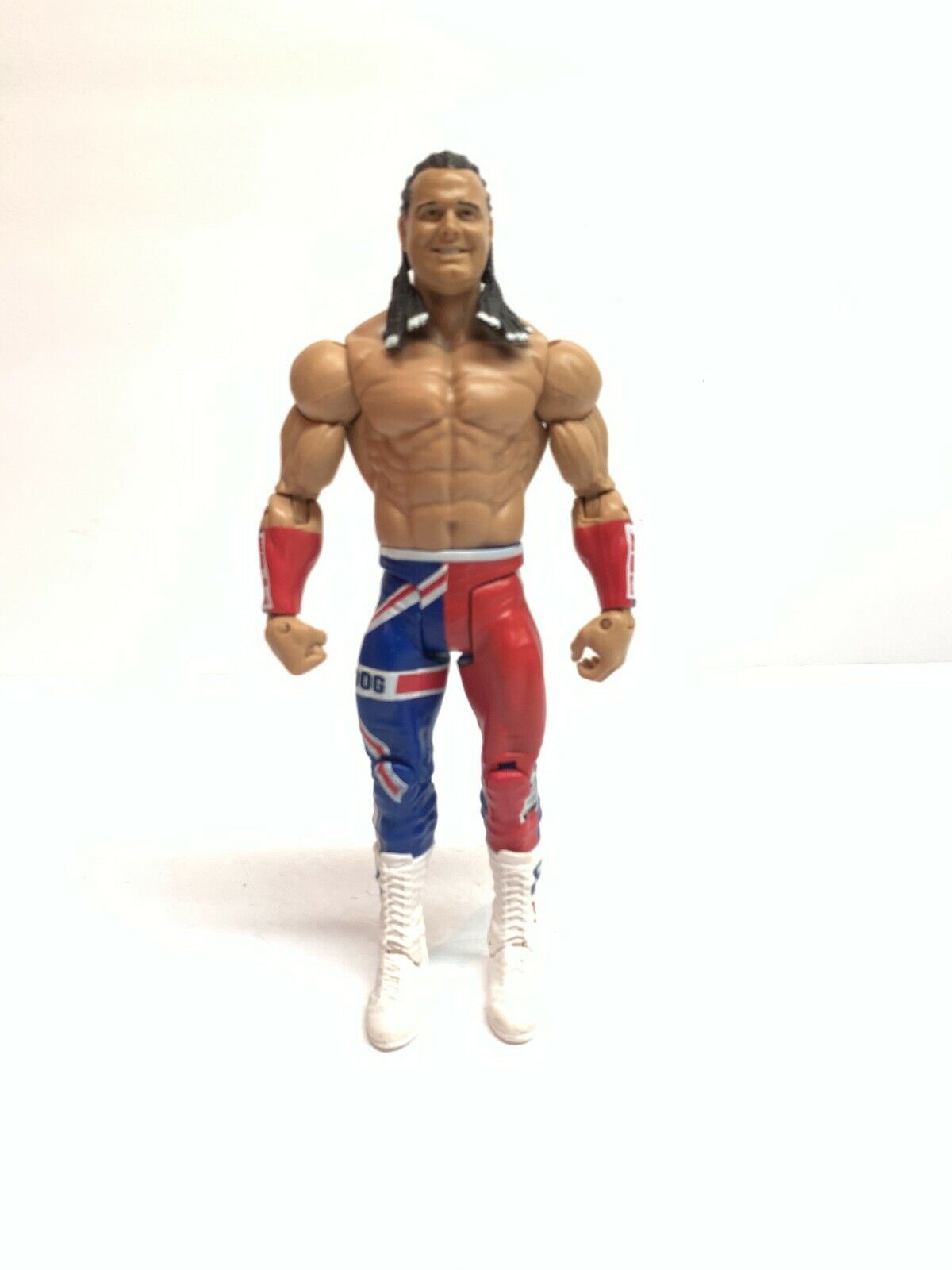 WWE British Bulldog Summer Slam 1992 Basic Wrestling Action Figure