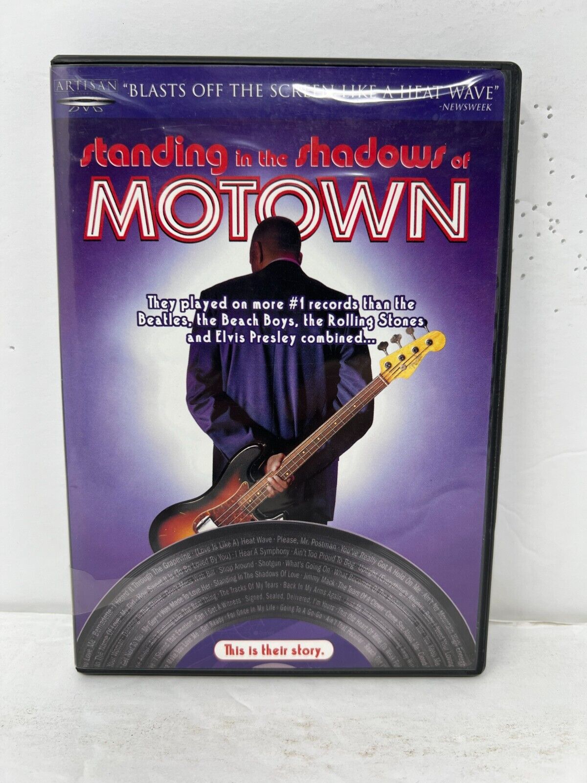 Standing in the Shadows of Motown (DVD) Documentary Good Condition!!!