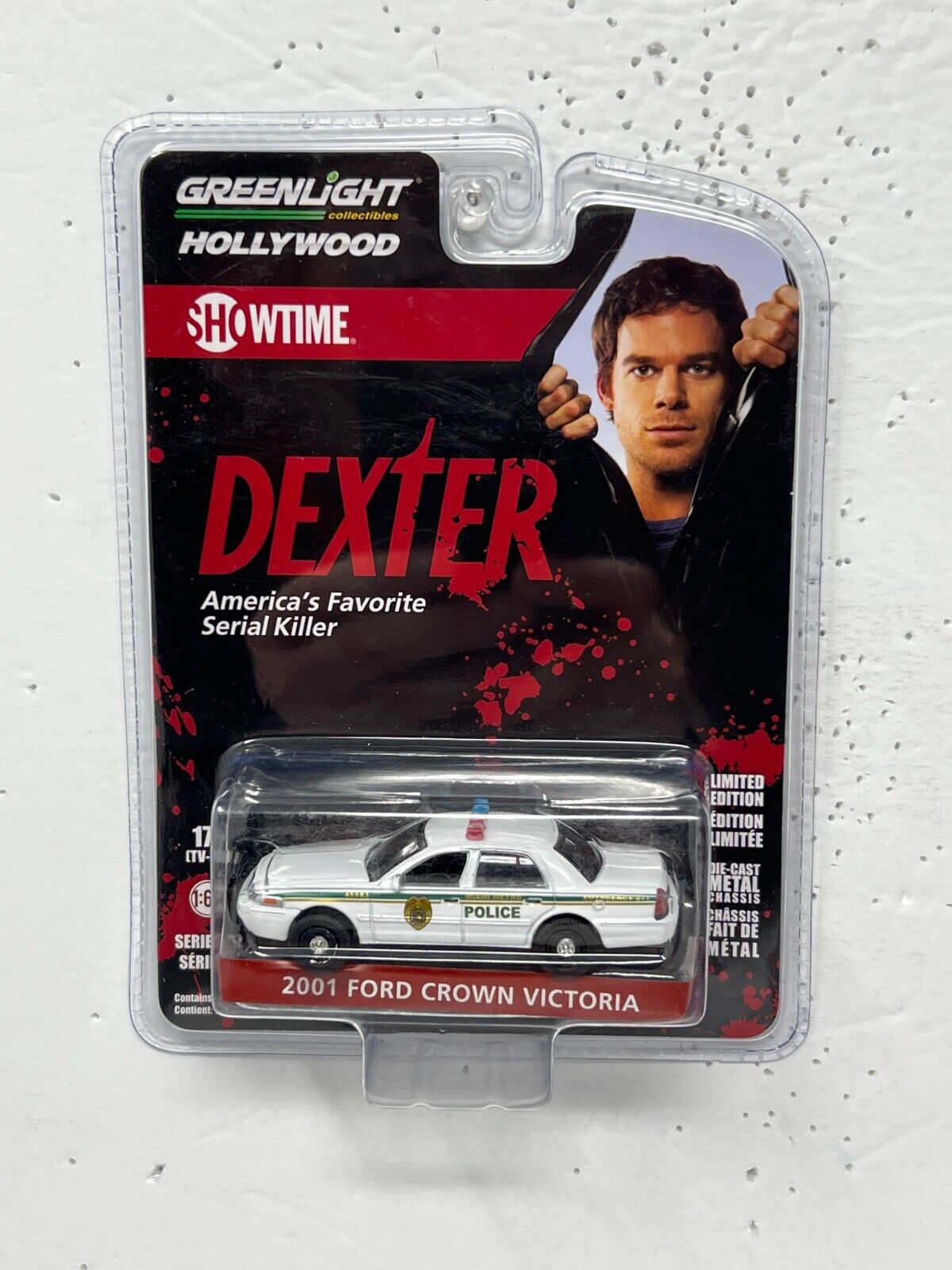 Greenlight Hollywood Dexter 2001 Ford Crown Victoria 1:64 Diecast