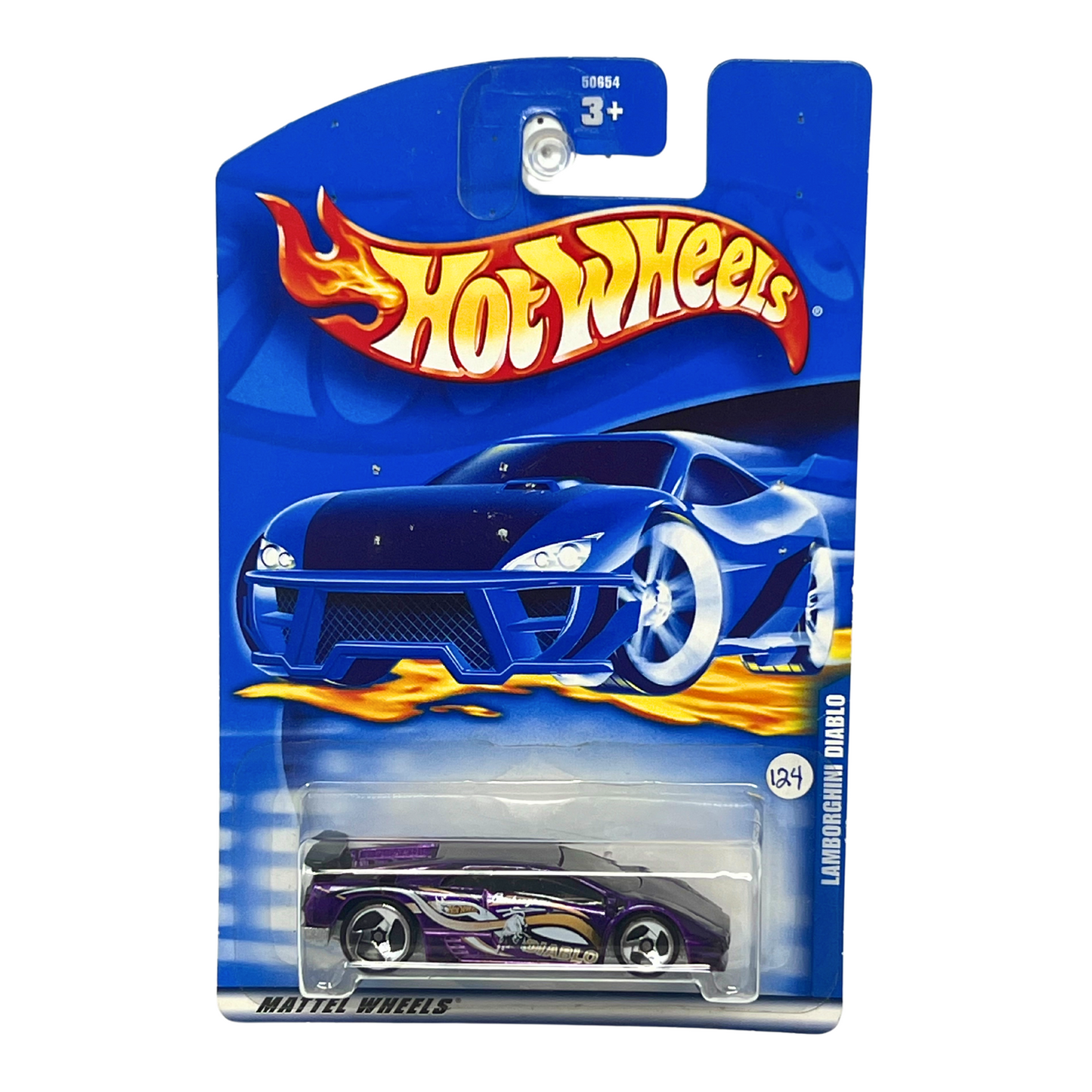 Hot Wheels Lamborghini Diablo 1:64 Diecast Purple V3