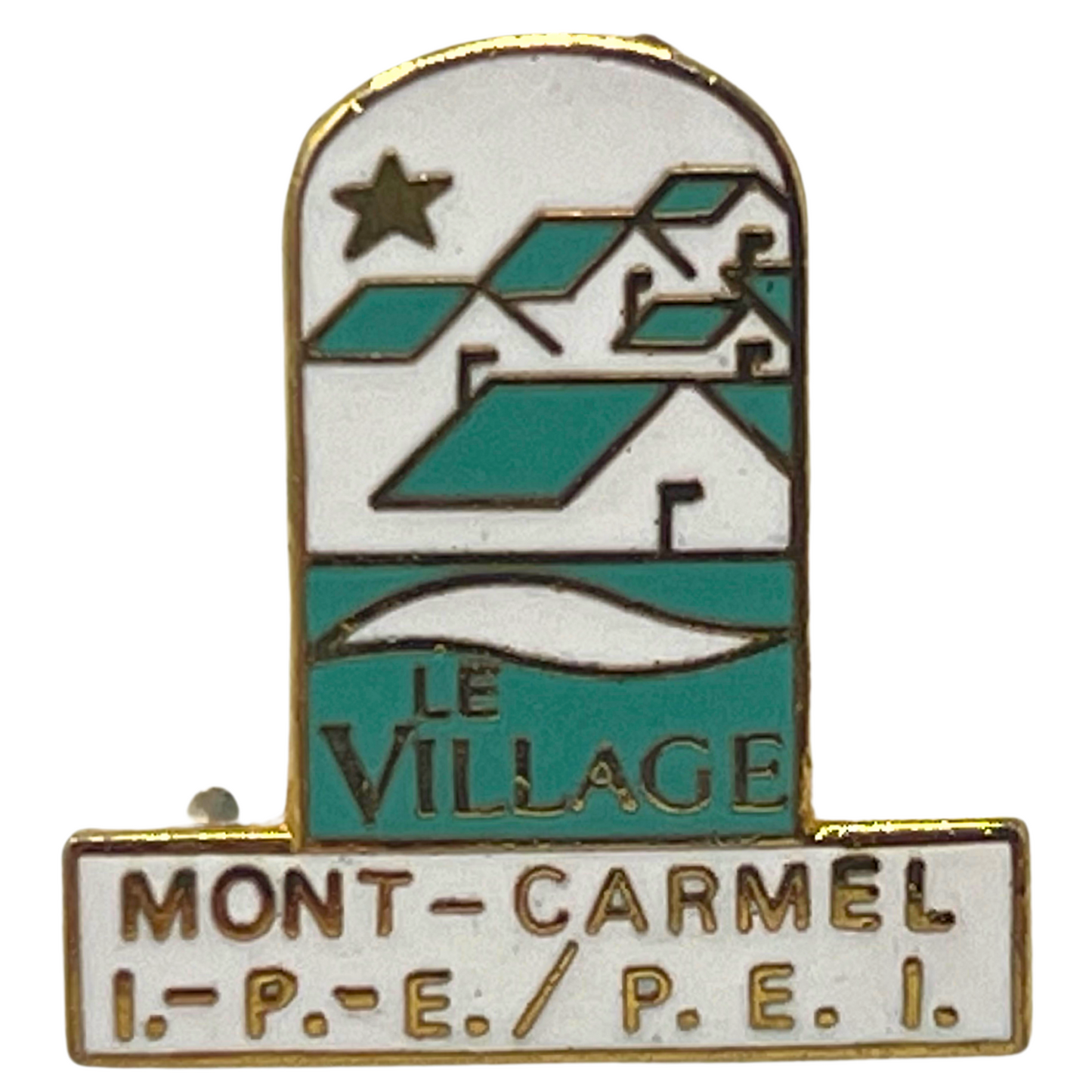 Mont-Carmel Prince Edward Island PEI Souvenir Cities & States Lapel Pin SP4