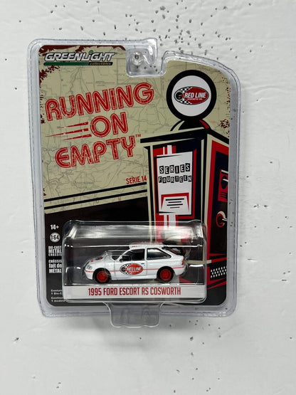 Greenlight Running on Empty 1995 Ford Escort RS Cosworth 1:64 Diecast