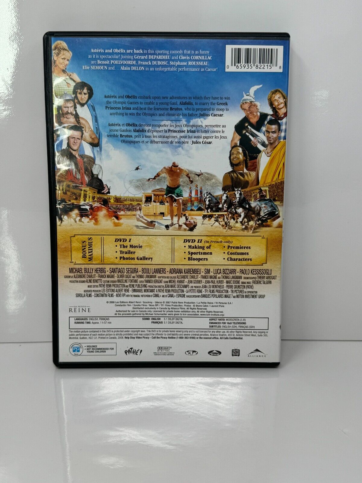 Asterix at the Olympic Games (DVD) Adventure Good Condition!!!