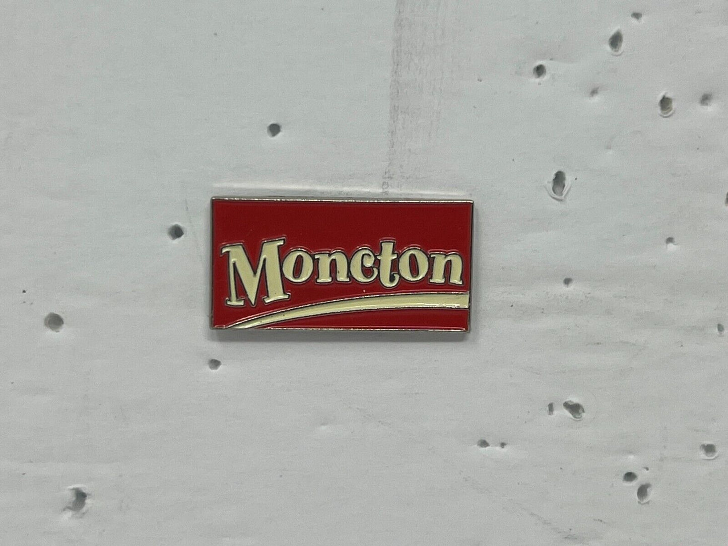 Moncton New Brunswick Souvenir Cities & States Lapel Pin SP6 V3
