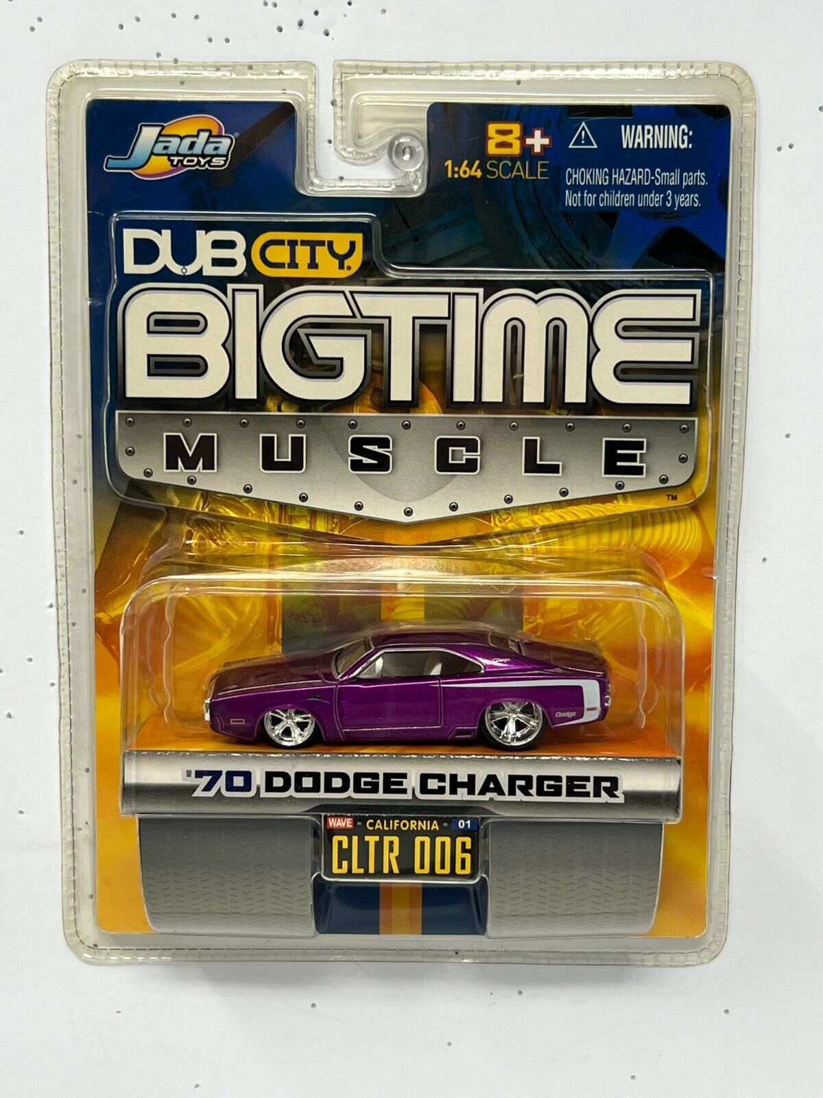 Jada Dub City Bigtime Muscle 1970 Dodge Charger 1:64 Diecast