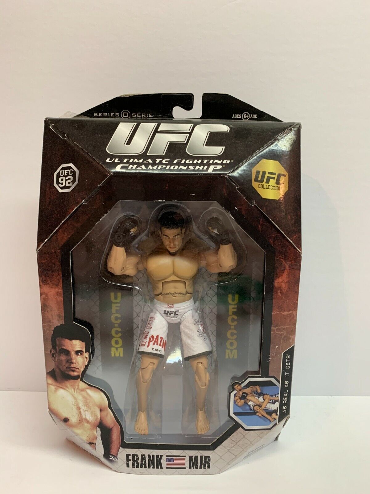 Jakks Pacific UFC Exclusive Series 0 Frank Mir Deluxe Action Figure UFC 92