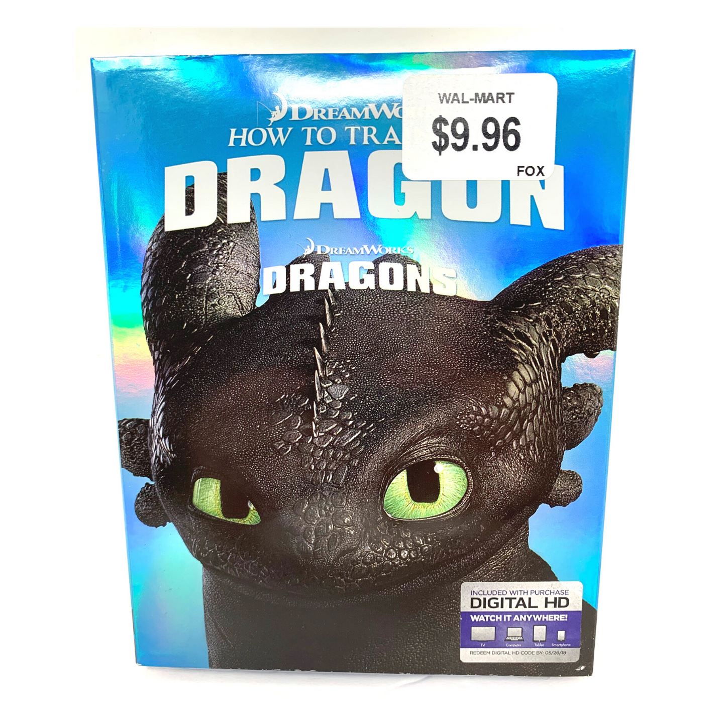 How to Train Your Dragon (Blu-ray) Kids Cartoon Brand New and Sealed!!!