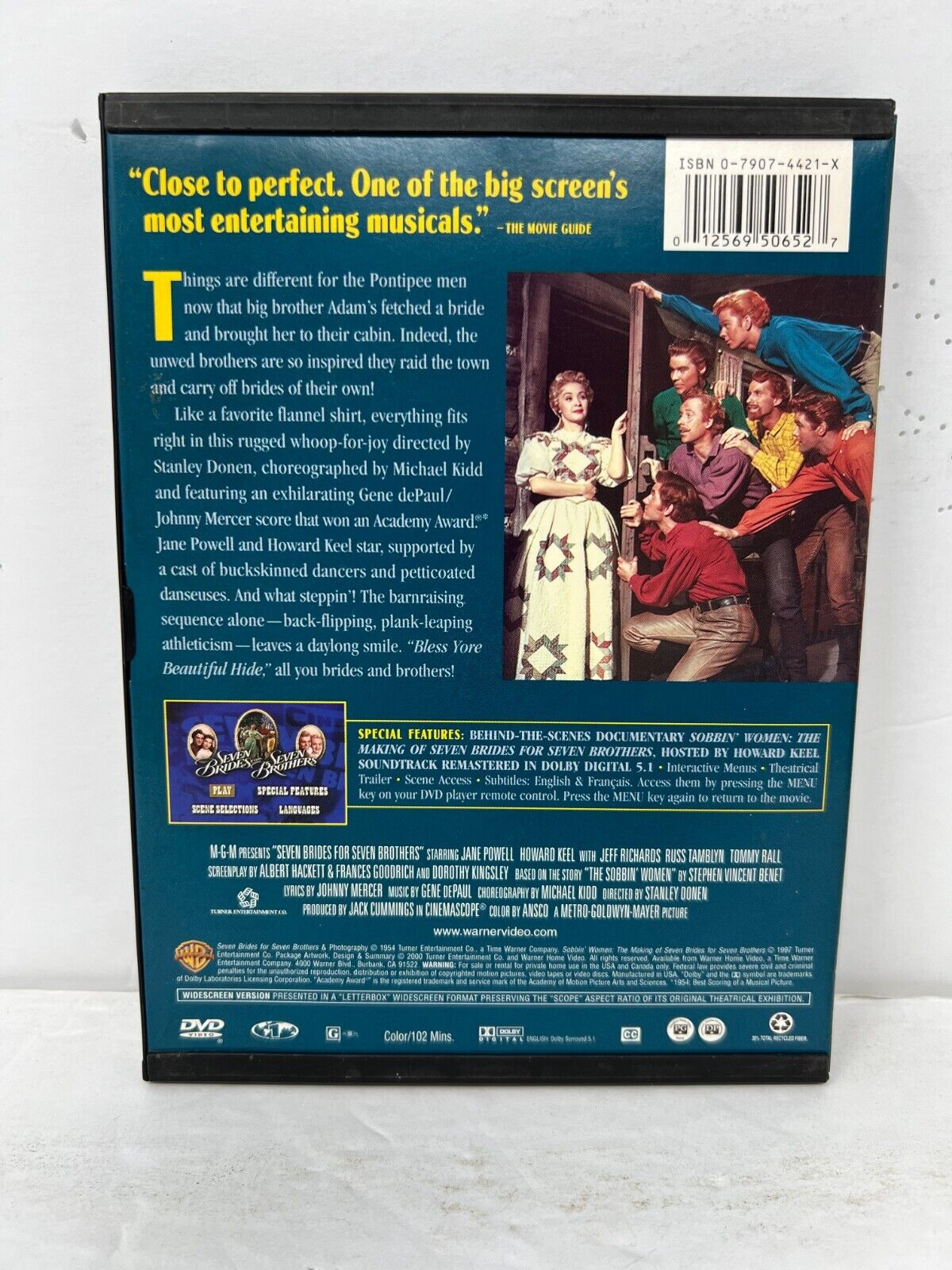 Seven Brides for Seven Brothers (DVD) Western Good Condition!!!