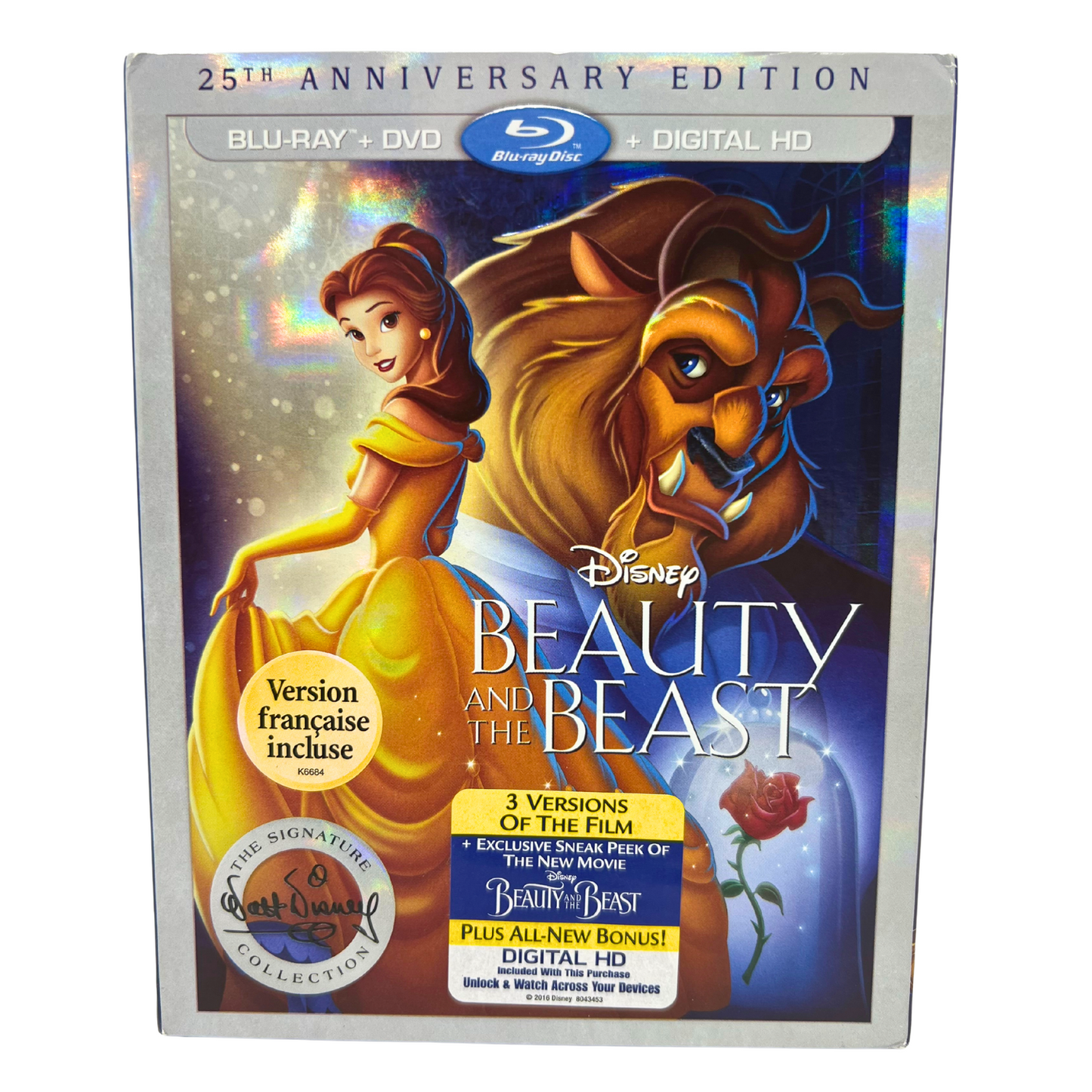 Beauty and the Beast (Blu-ray) Disney Classic Good Condition!!!