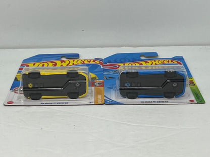 Hot Wheels HW Turbo '94 Bugatti EB110 SS 1:64 Diecast 2 Lot Combo