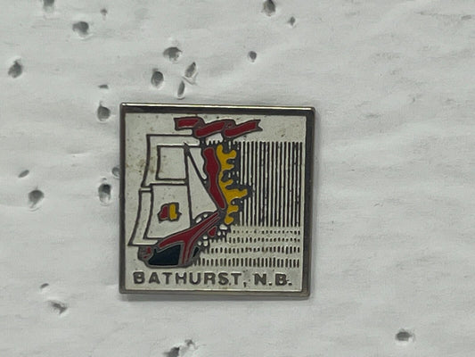 Bathurst New Brunswick Souvenir Cities & States Lapel Pin SP3